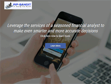 Tablet Screenshot of pip-bandit.com